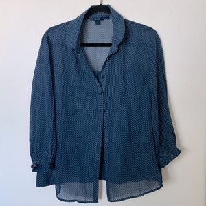 NEW Boden Sheer Silk Blouse with Tank